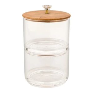 شکلات خوری دو طبقه درب چوبی لیمون