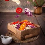 کاسه چوبی پیچک 21 آماهوم - تصویر 2