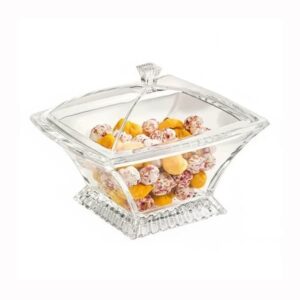 قندان 4 گوش آکرولیک لیمون 2460