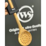 کفگیر گرد سوراخدار چوبی WS 821 - تصویر 2