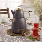 کتری قوری گرانیت طوسی ریور 5833