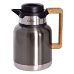 فلاسک 1 لیتر بدون شیشه دسته چوب یونیک 1856