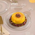 دیس گرد شیشه ای قطر 30 لیمون 2437 - تصویر 2