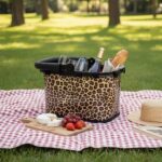 سبد پیک نیک برزنتی چرم دبلیو اس WS - تصویر 3