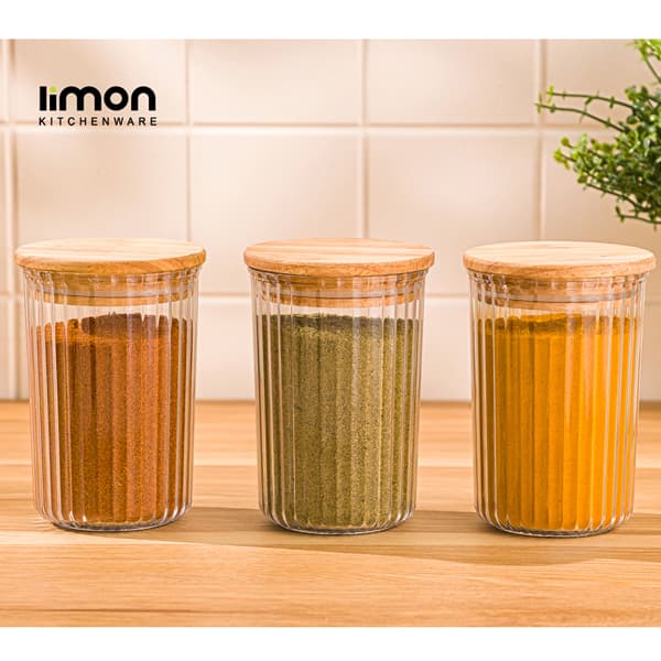 جاادویه شیاردار 250 میل درب چوبی لیمون 2505